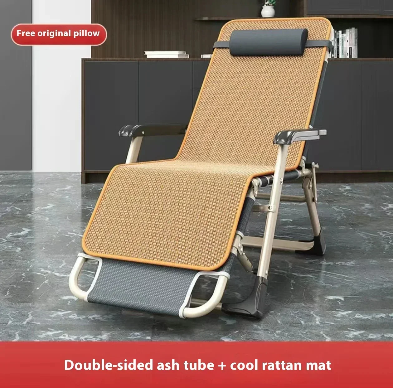 Recliner Fold Beach Chair Office Balcony Domestic Camp Out Beach Chair Backrest Convenient and Convenient Outdoor Furniture FYBC