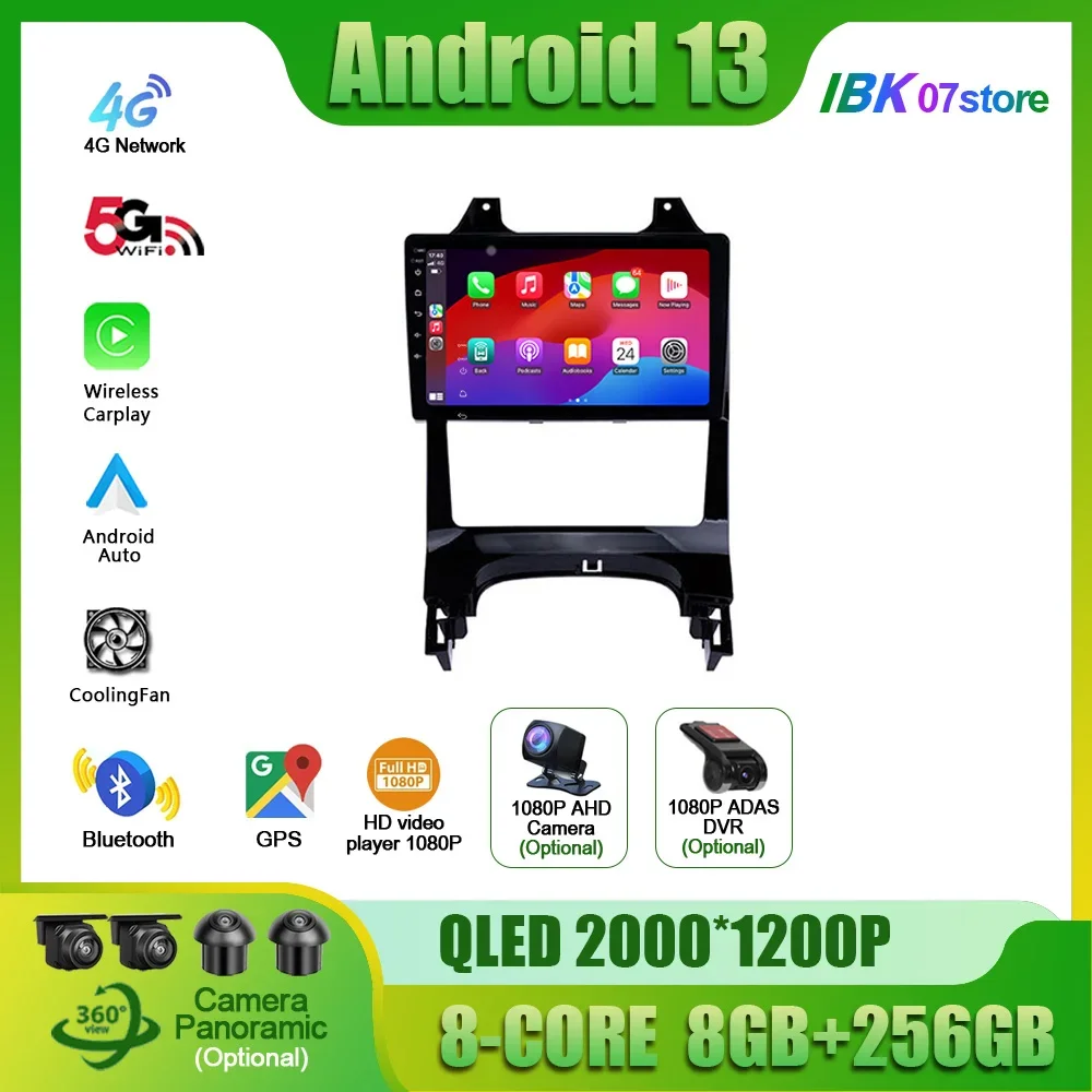 

For Peugeot 3008 1 2009 - 2016 Android13.0 Car Radio Multimedia Video Player Navigation GPS Android Auto NO 2din DVD Screen Wifi