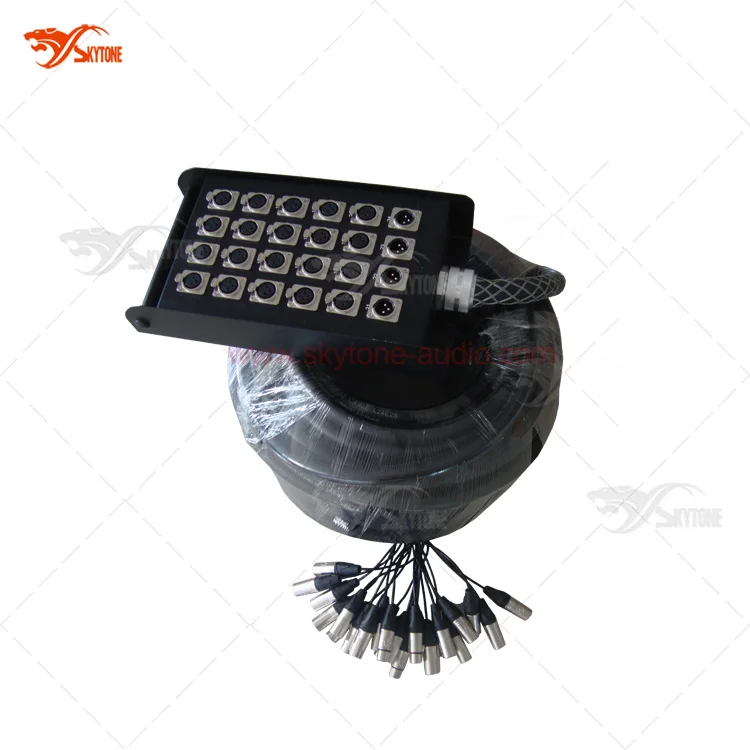

Audio Snake Cable Box 8/12/16/24 Channels 20/30/40Meters Without Wheels