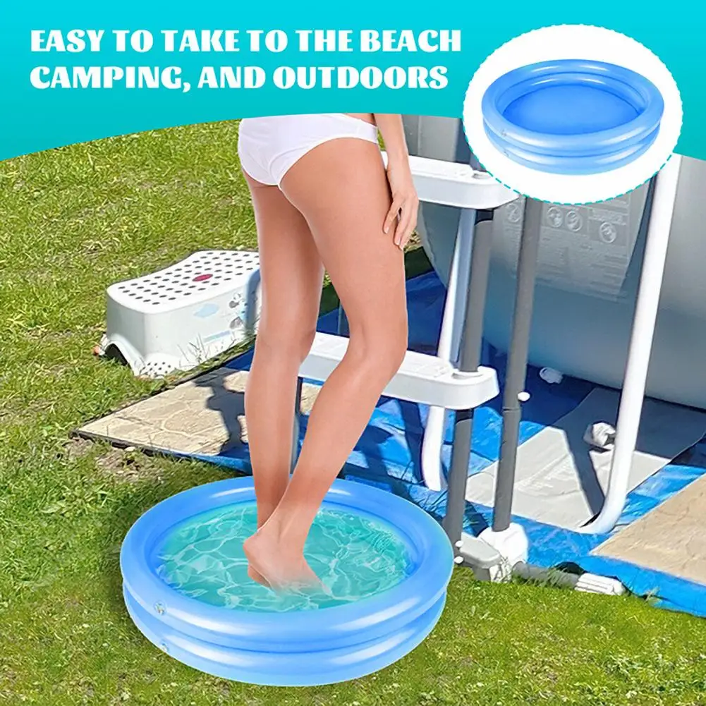 Footbath Lightweight Footbath Portable Foot Spa Basin for Home Spa Treatment Leakproof Swimming Pool Feet Soaking for Clean