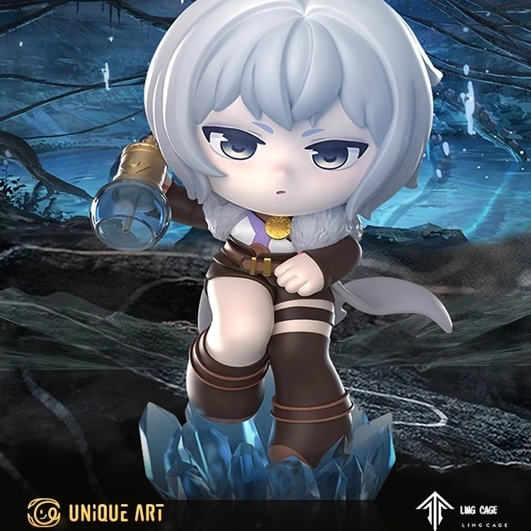 

Genuine Unique Art Lingchang Baiyuekui Series Q Version Blind Box Confirm Style Figure Pvc Ornament 2d Animation Peripherals
