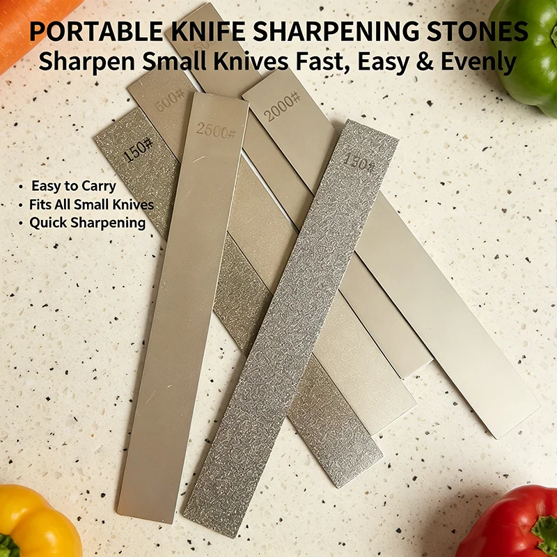 Baseless Professional Diamond Whetstone Knife Sharpening Stone Manual Grinder Durable Abrasive DIY Woodworking Kitchen Tools