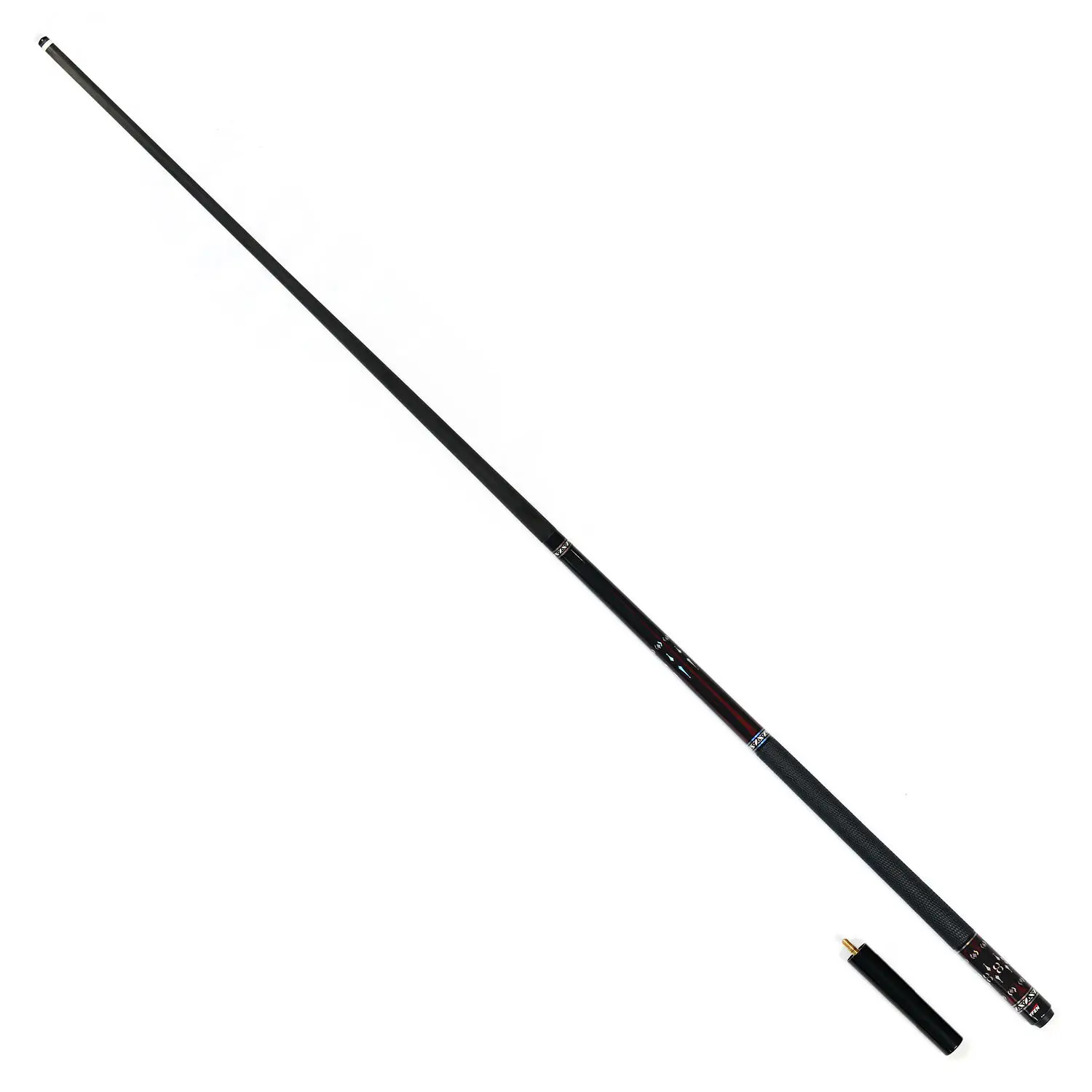 Premium Quality  Yfen Handmade 1/2-pc Carbon Fiber Shaft Maple Wood Butt Billiard Pool Cue 11.5mm/12.5mm Tip with Extension