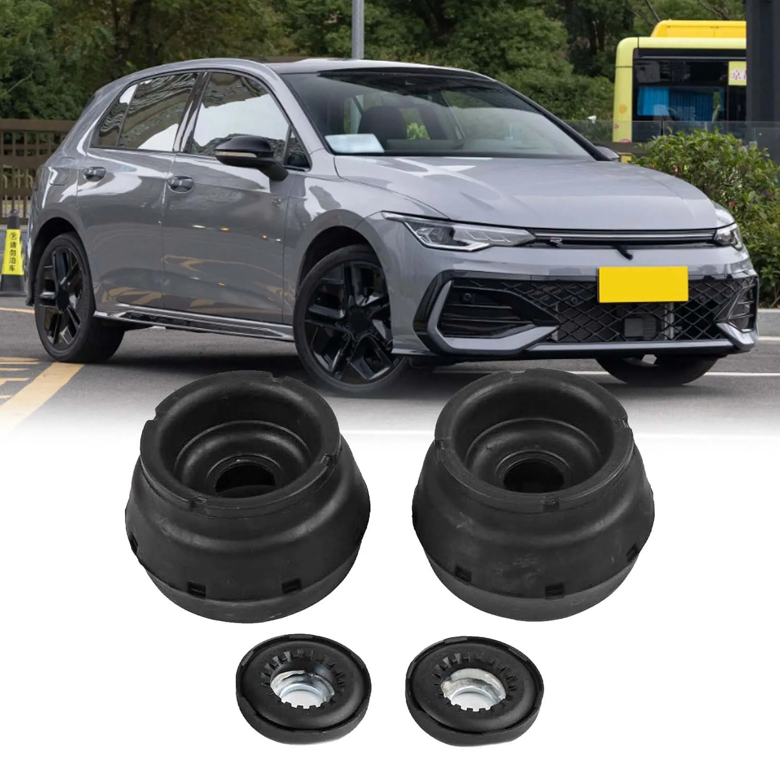 

2 шт. опорный подшипник передней крыши автомобиля 1J0412331B/C1J0412249 для уменьшения передней части автомобиля, подходит для предварительного глобуса