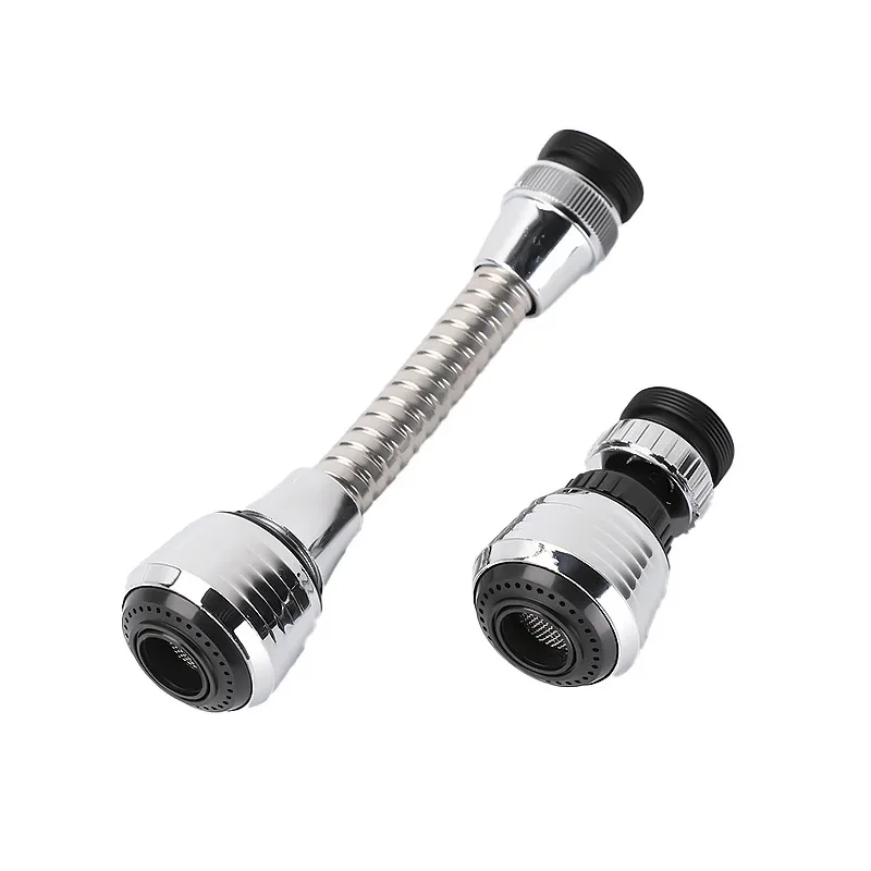 2 طرق بالوعة صنبور 360 درجة دوران تصفية تمديد أنبوب دش توفير المياه الحنفية أدوات المطبخ العالمية اكسسوارات #6