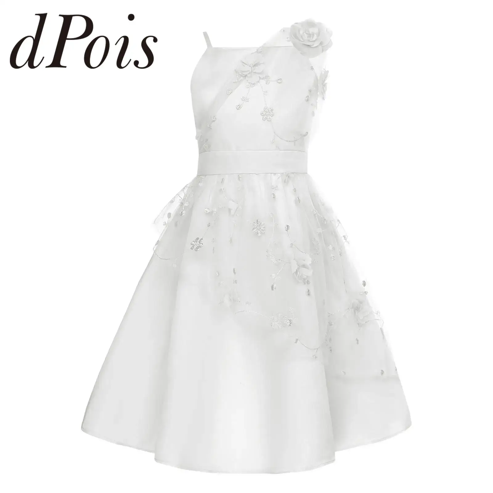 Girls Ballet Dress Figure Skating Clothes Modern Lyrical Dance Leotard Gymnastics Costume Mesh Tutu Shiny Performance Dancewear