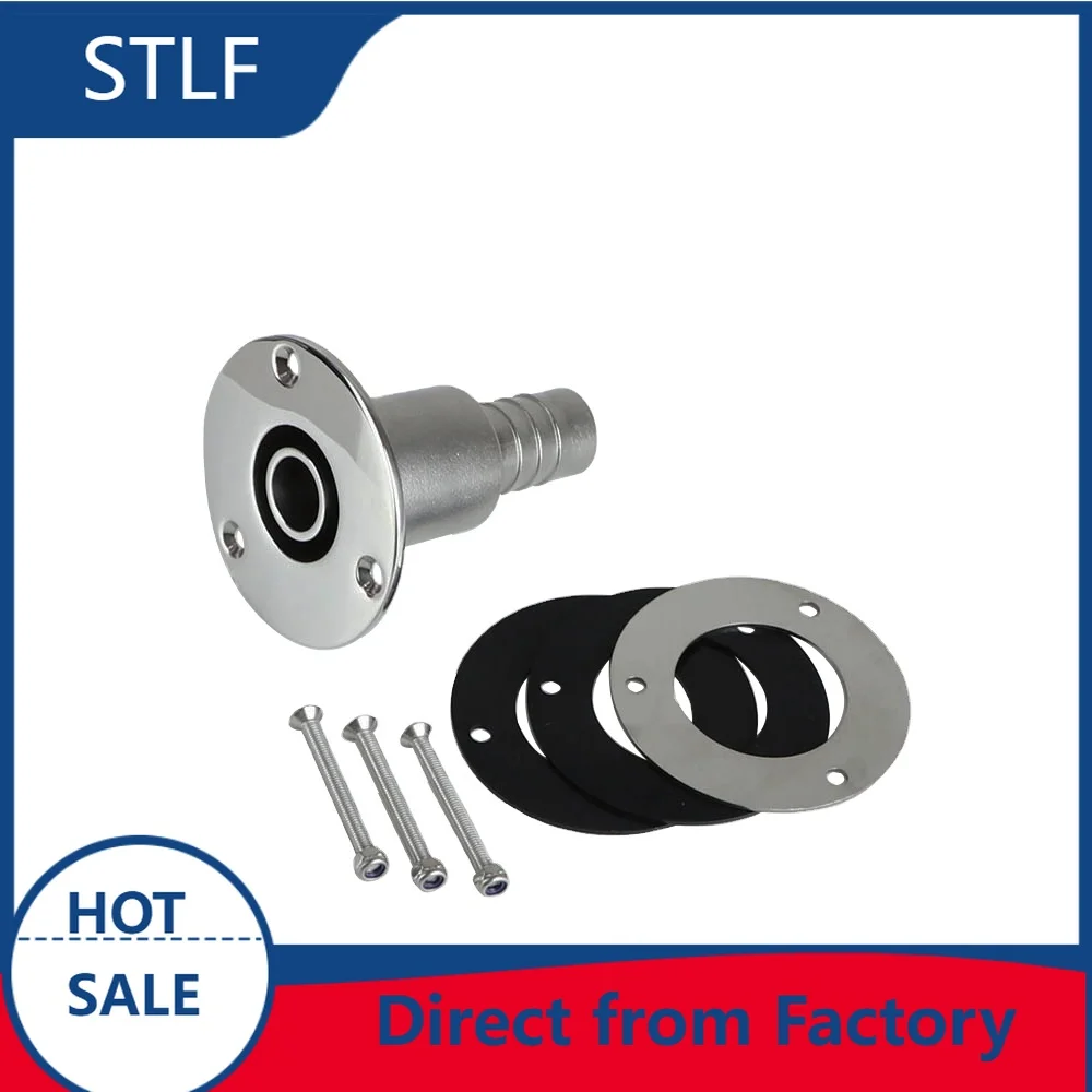 

stlf Marine Heater 22mm Thru Hull Exhaust Fitting 316 Stainless Steel Boat Latch