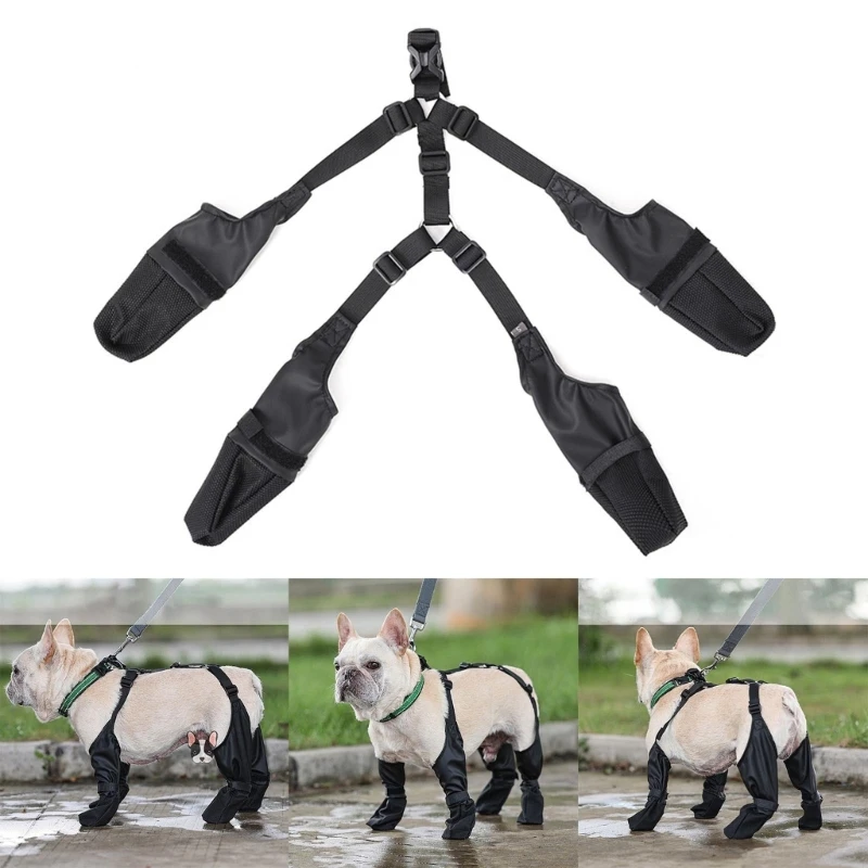 

X6HD Durable Pet Dog Boot Waterproof Durable Anti-Dirty Puppy Shoes