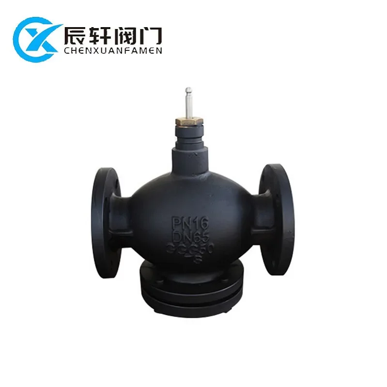 Motorized flow control valve electric 3 way control valve VF43.80 DN80 proportional integral valve made in China