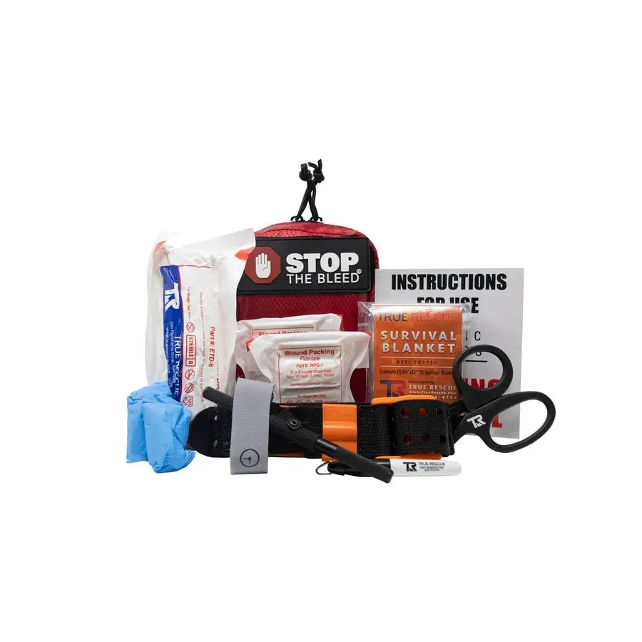 

The Bleed Kit, Individual, Nylon, Choice of Tourniquet amp Level.