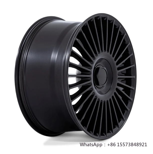 

Black Multiple Spoke Design Full Size 17" 18" 19" 20" 22" Rims Pcd 5x112 T6061 Forged Alloy Wheels Rims