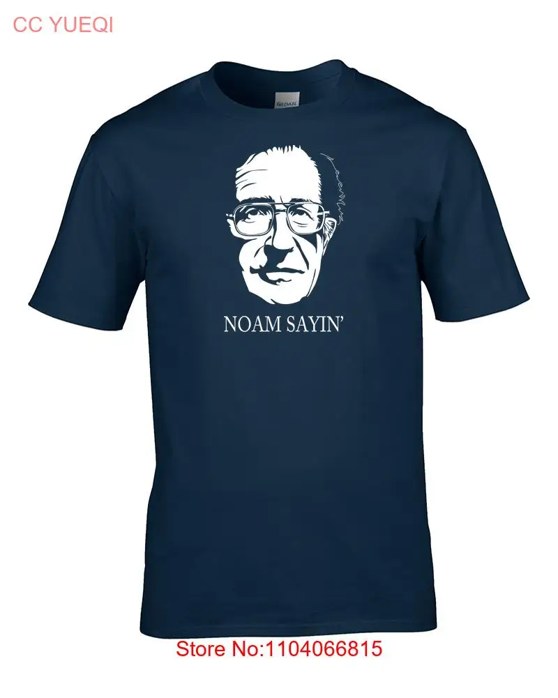 NOAM SAYIN' CHOMSKY INSPIRED- political figures Men's T-Shirt From FatCuckoo