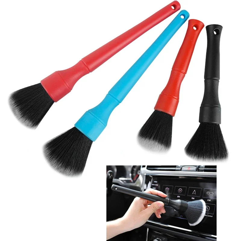 NEW Ultra-Soft Car Interior Cleaning Brush Soft Bristle Detailing Brush Motorcycle Car Cleaning Tool Auto Dash Duster Brush