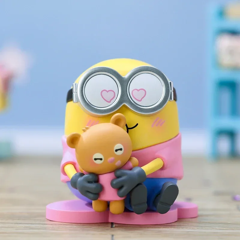 POP MART Minions: Rise of Gru Better Together Series صندوق أعمى صندوق مفاجأة شخصية الحركة الأصلية نموذج كرتوني صندوق غامض