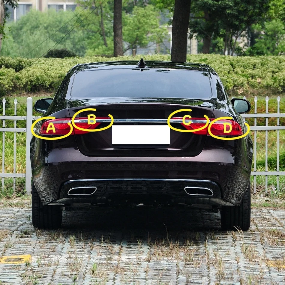 

For Jaguar XF 2016 2017 2018 2019 2020 Rear Taillight Shell Brake Lights Shell Taillight Glass Replacement Auto Rear Shell Cover