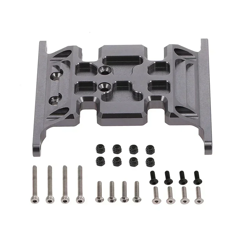 Getriebehalterung aus Aluminiumlegierung und Metall für 1/10 RC Crawler Axial SCX10