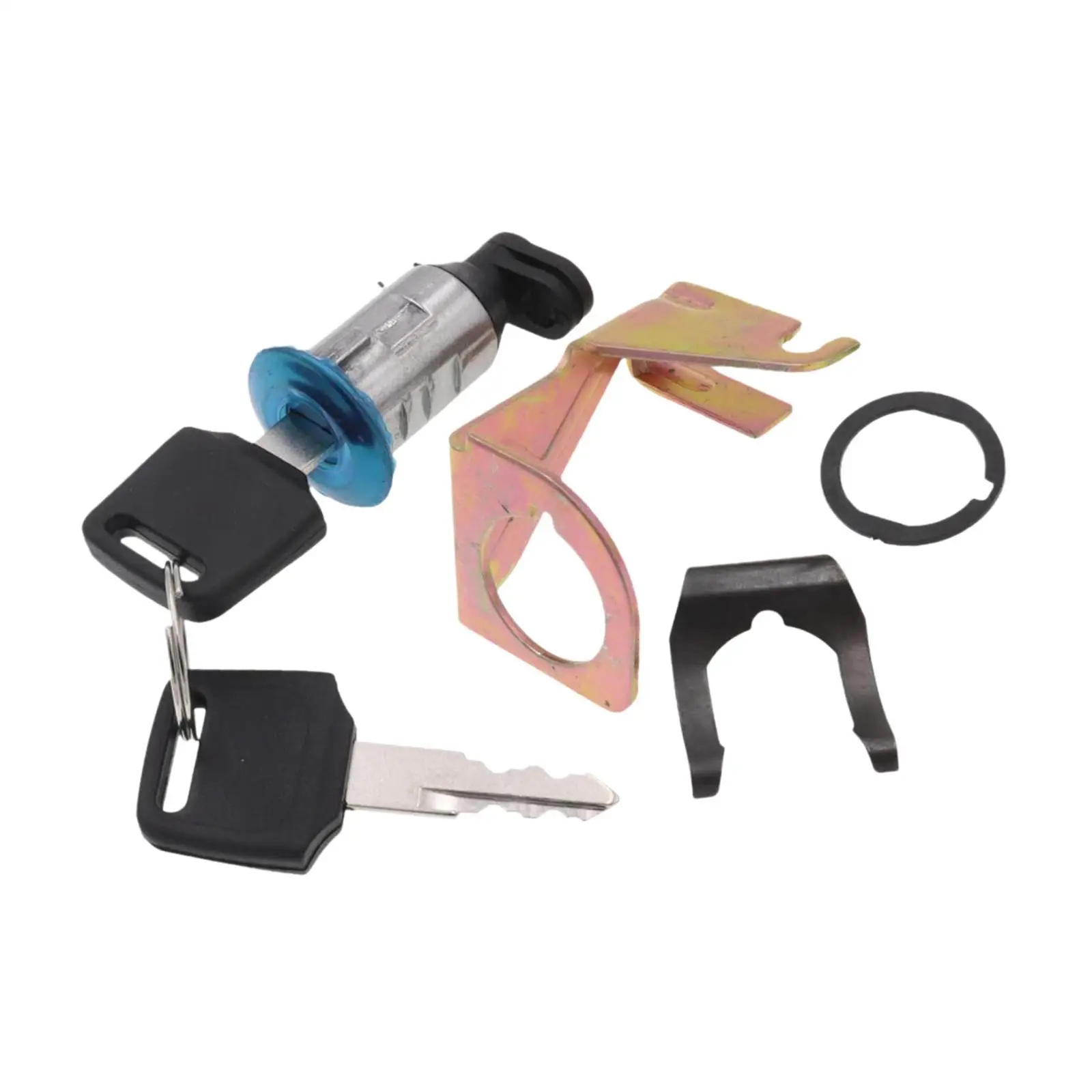 

Seat Cowl Lock Key Set Stable Professional Protective Replacement Accessories Fits Various Models Motorcycle Seat Lock Set