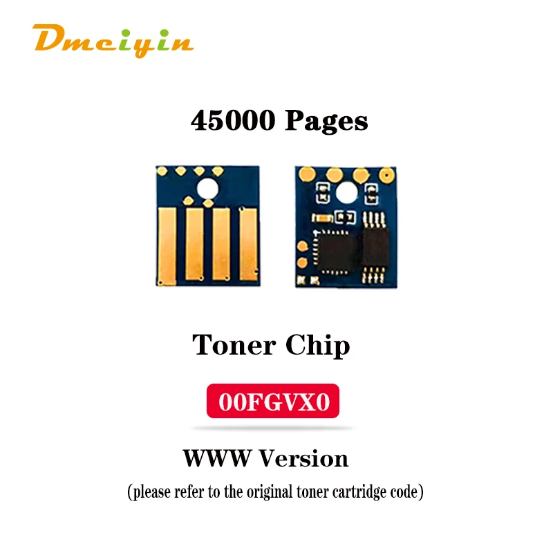 WW إصدار 45K صفحة 00FGVX0 رقاقة الحبر لديل B5465dnf