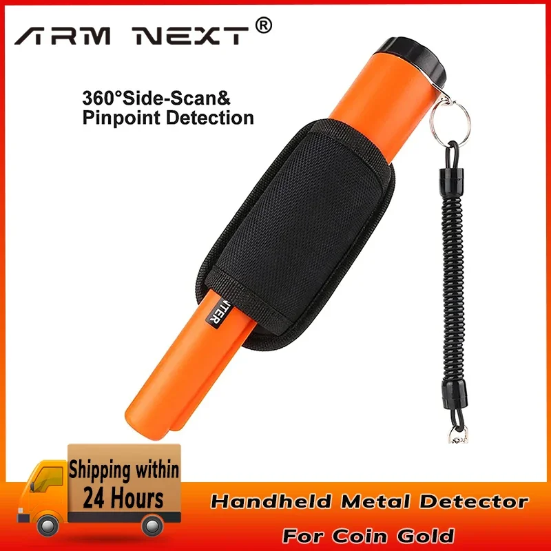 handheld metal detector pointer pinpointer cabeca impermeavel para coin gold digger garden detectando profissional 01