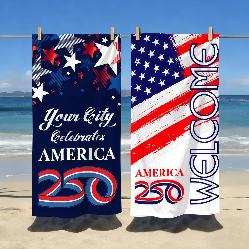 Beach Towel Large - Art America250 Havlu Spor Hızlı Kuruyan