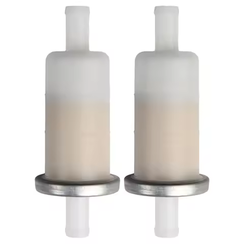 2x Motorcycle Gasoline Fuel Gas Filter For Honda 3/8" CBR600, CBR900RR, HAWK 650 CBR 1000F 16900MG8003 Accessories