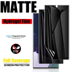 Matte Privacy Hydrogel Film Full Cover For iPhone 11 12 13 14 15 Pro Max mini Screen Protector For iPhone 8 7 Plus SE No Glass