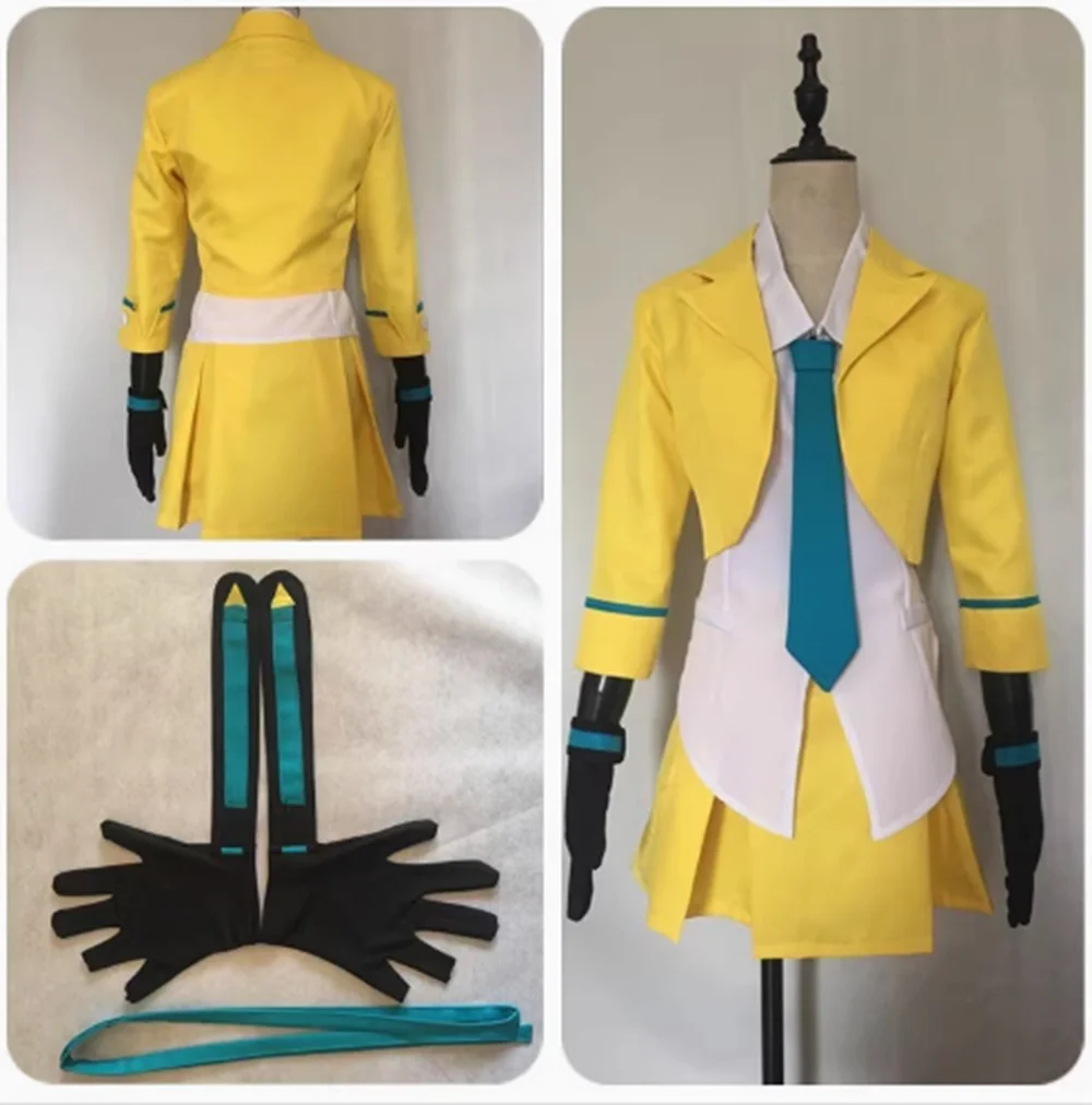 Unisex Anime Cos Kitzuki Kokone Cosplay Kostüm Halloween Athena Cykes Uniform Anpassen