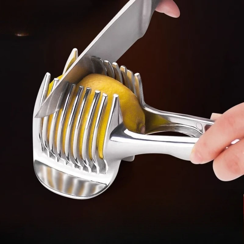 

Slicer Lemon Slicer Fruit Splitter Tomato Slicer with Handle Fruit Cutter Tool