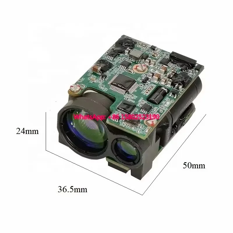 RS422 Outdoor Industrial Laser Rangefinder 3000 Meters Long Distance With Detection And Ranging Features