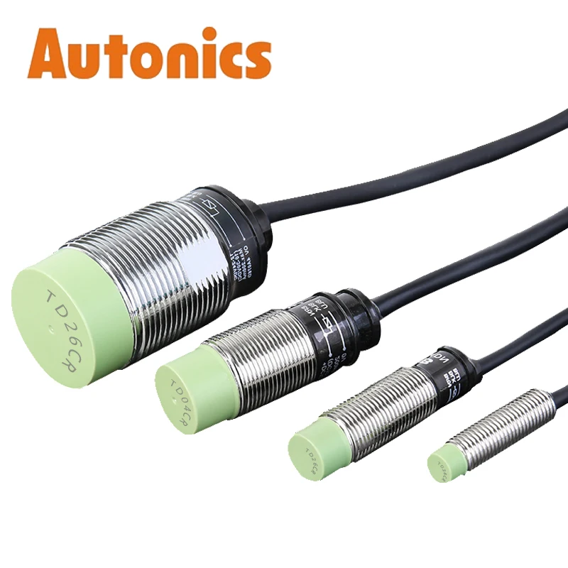 Autonics Proximity Switch Inductive Proximity Sensor PR08-2DN 2DP PR12-4DN PR18-8DN Detection Distance M8 M12 M18 NPN/PNP NO/NC