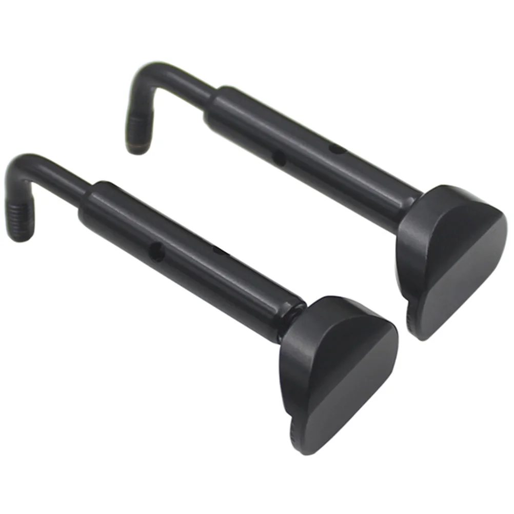 2 قطعة مسامير مسند الذقن الكمان معدن عالي الجودة لكمان كامل نصف الحجم سهل الشد أداة سلسلة أساسية مفكوكة #4