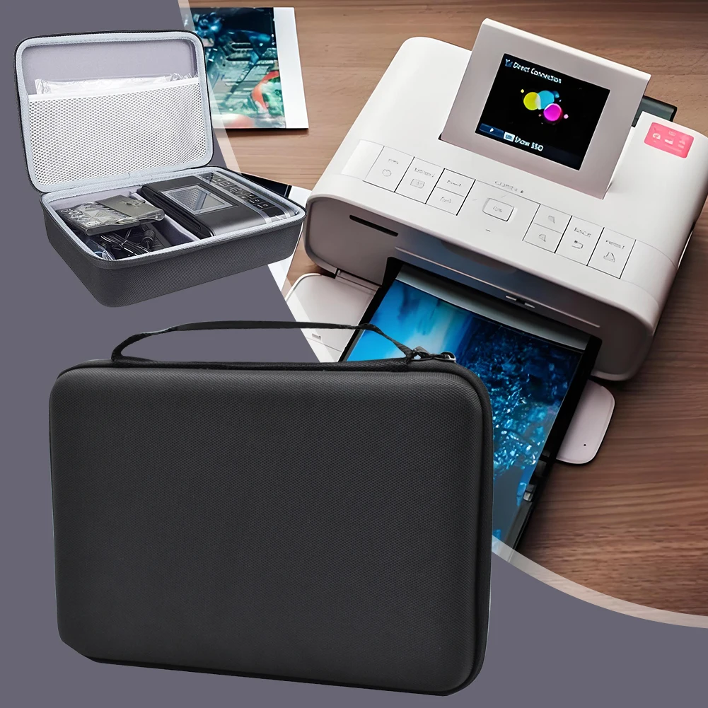 EVA Hard Travel Case Wireless Compact Photo Printer Travel Protective Carrying Storage Bag for Canon Selphy CP1200 CP1300 CP1500
