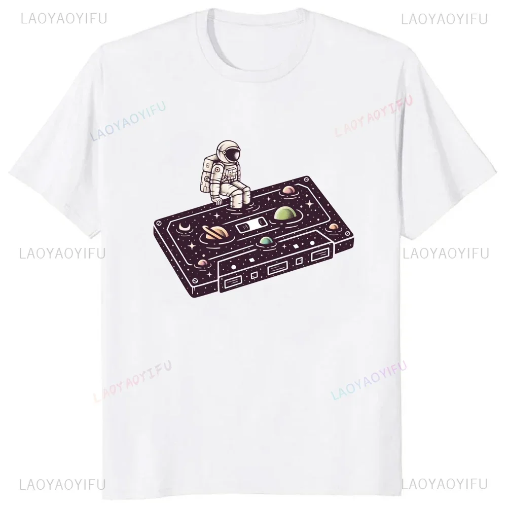 70's 80's 90's Vintage Cassette Tape Lápiz Música Mixtape Camiseta estampada Divertida 40th 50th 60th 70th Regalo de cumpleaños Camiseta gráfica