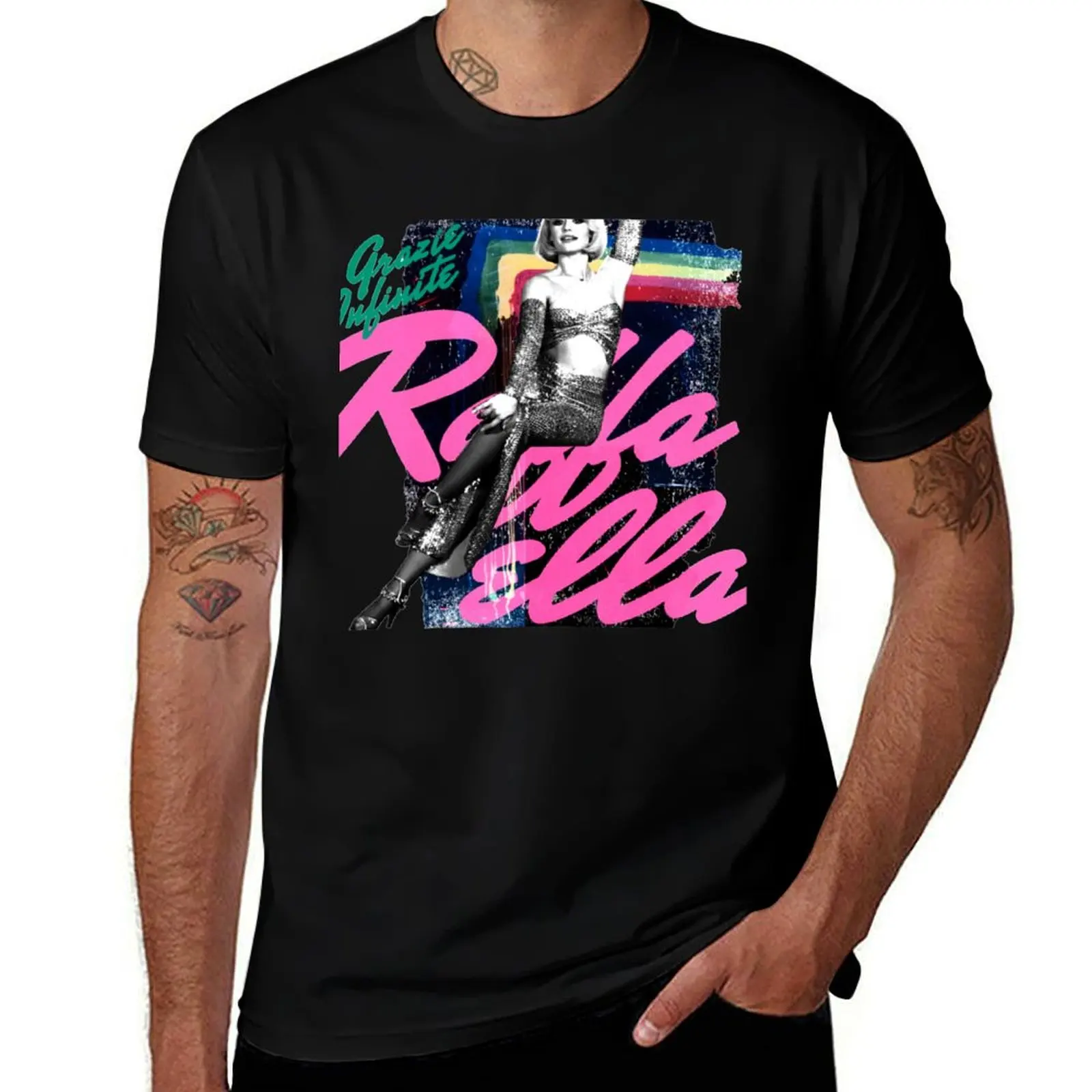

Raffaella carra Classic T-Shirt t shirts cotton 100% man t shirts high quality luxury brand t shirts for man cotton soft T-shirt