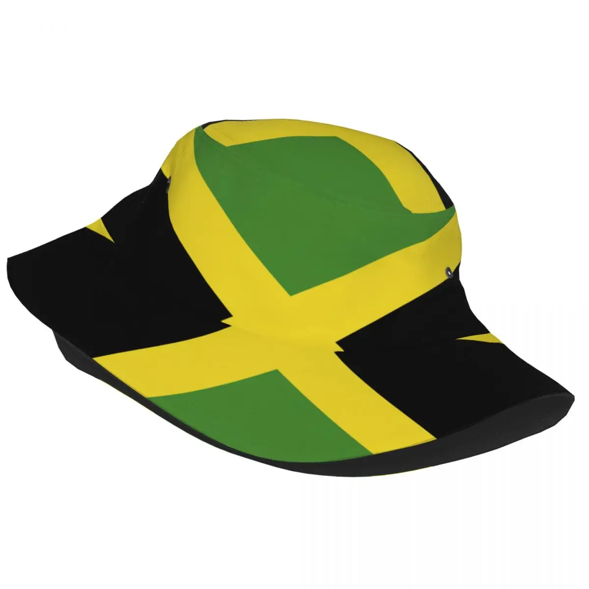 2023 Men Women Summer Jamaica Flag Bucket Hat Bob Fisherman hat Outdoor Travel Sun Visor Fashion Panama