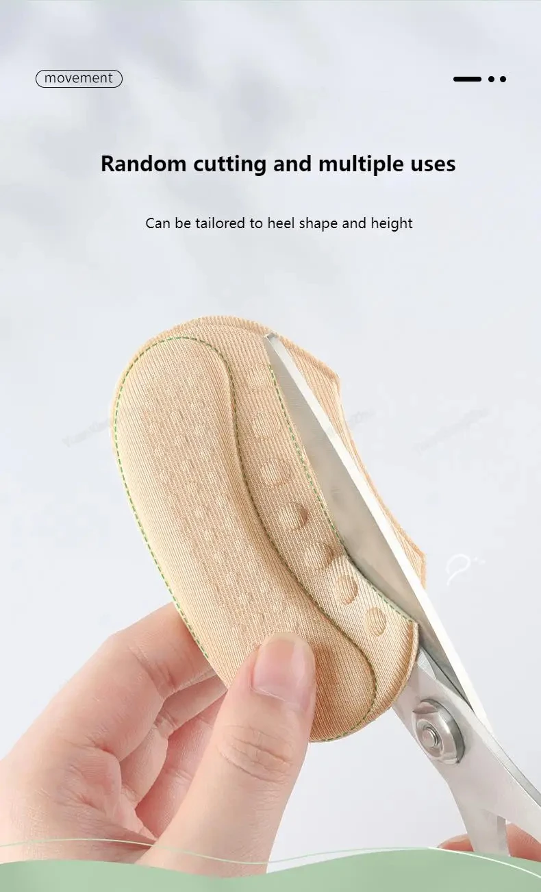 Fersenschutz-Aufkleber für Sneaker und High Heels, Fersenschutzpolster zur Schuhgrößenanpassung, 2 Stück/6 Stück/12 Stück – Detail 9