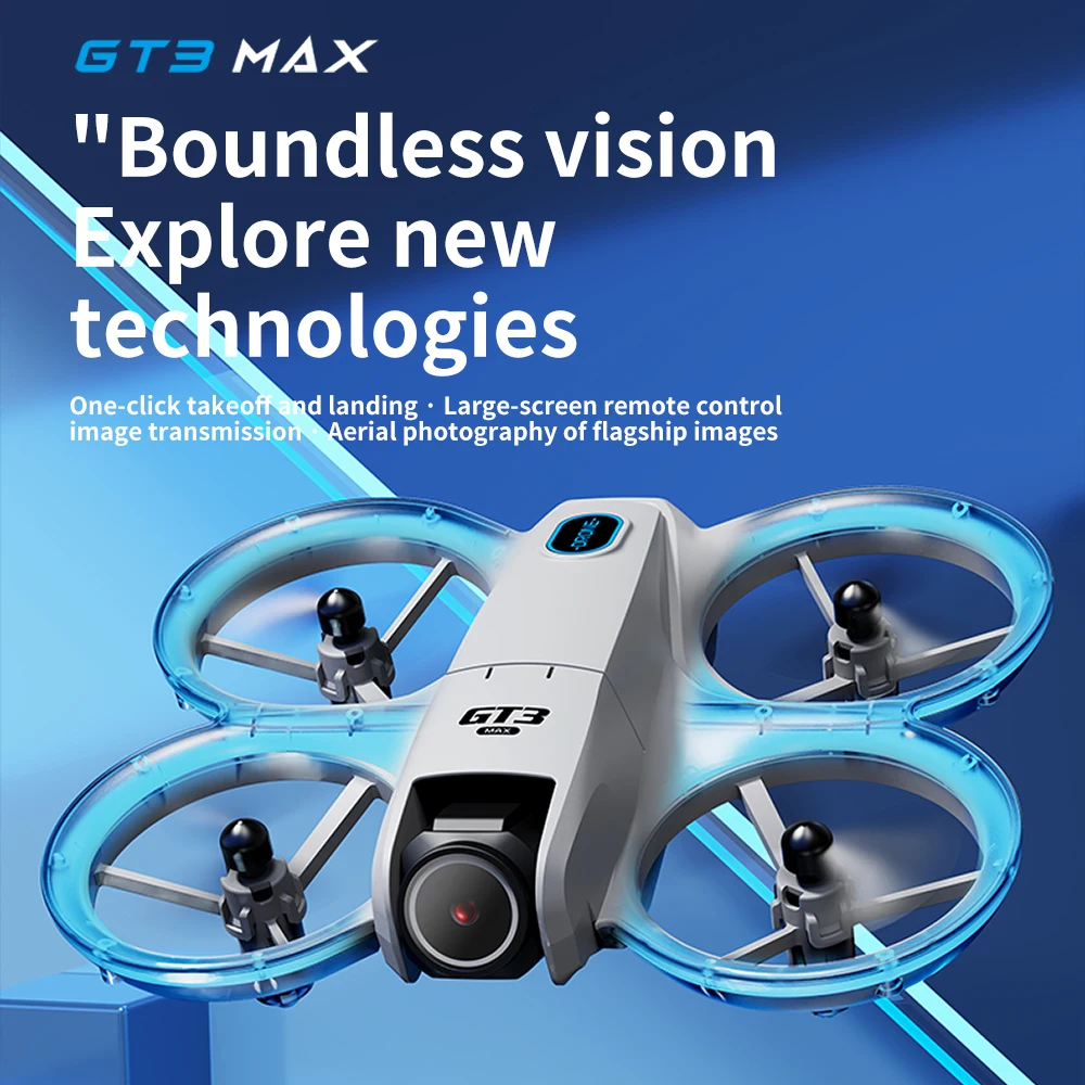 2025 NEW Mini Drone GT3 MAX GPS 5G Professional HD Aerial Photography 8K Cameras Brushless Motors FPV Remote Control Quadcopters