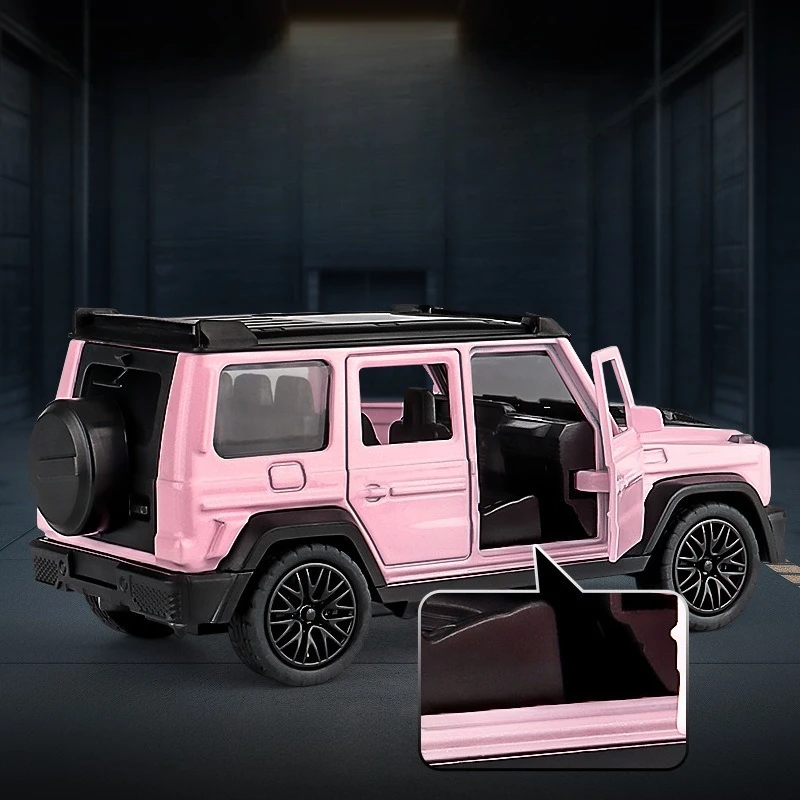 Veicoli fuoristrada giocattolo di simulazione in scala 1:43 Piccoli mini modelli Veicoli tirati indietro Macchinine