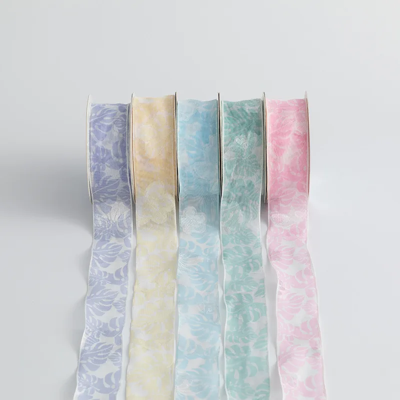 

Popular Flower Packaging Bag Practical Gift Packaging Ribbon Cake Baking Packaging Ribbon Flower Gift Baking Ribbon
