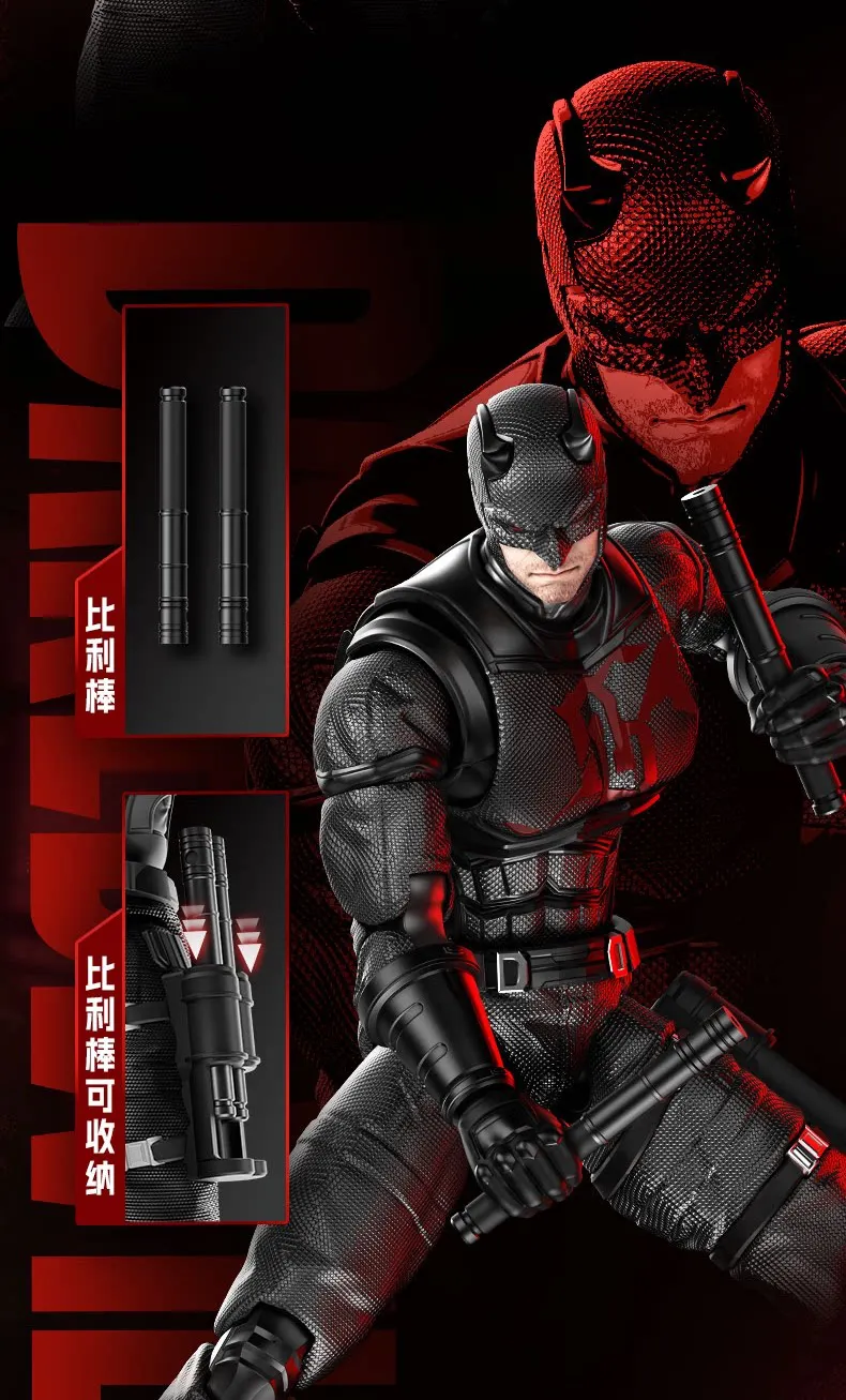 Blokees Spider-Man Anti-Venom Daredevil Actionfigur Brandneue Spielzeuge Spider-Man Bausatz Champion-Klasse Spielzeuggeschenke – Detail 27