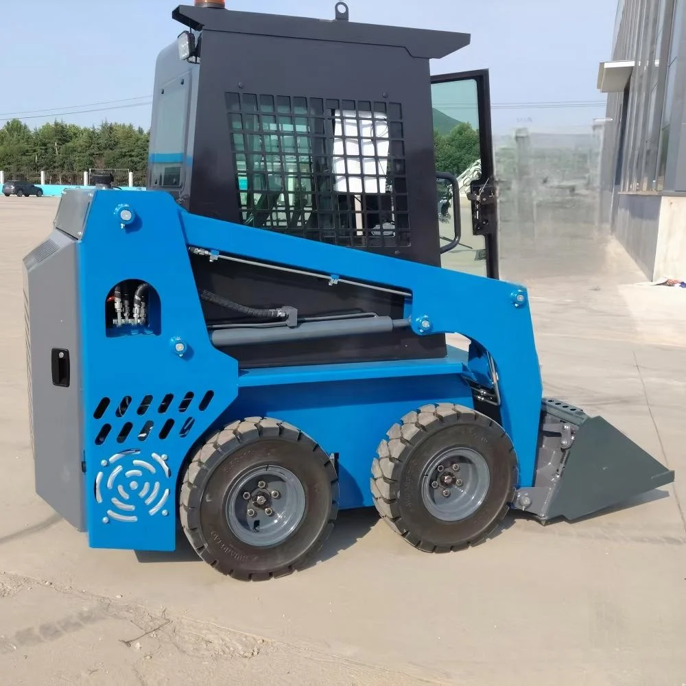 Chinese Skid Steer Loader Front End Diesel Skid Steer Loader Wheeled Tractor Wheel Skid Steer Loader