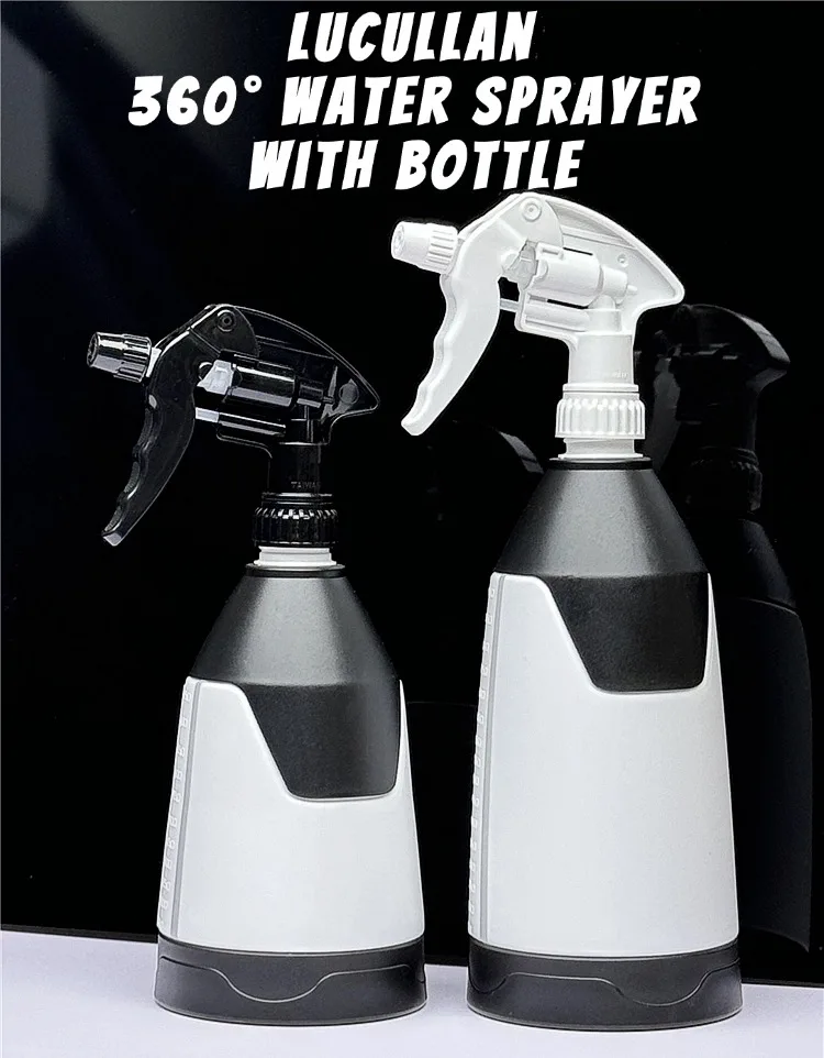 Lucullan 360 ° Allzweck-Wassersprüher Auto-Detailing Säure- und Alkalibeständiges Plastikflaschen-Set Wassersprühwerkzeuge – Detail 1