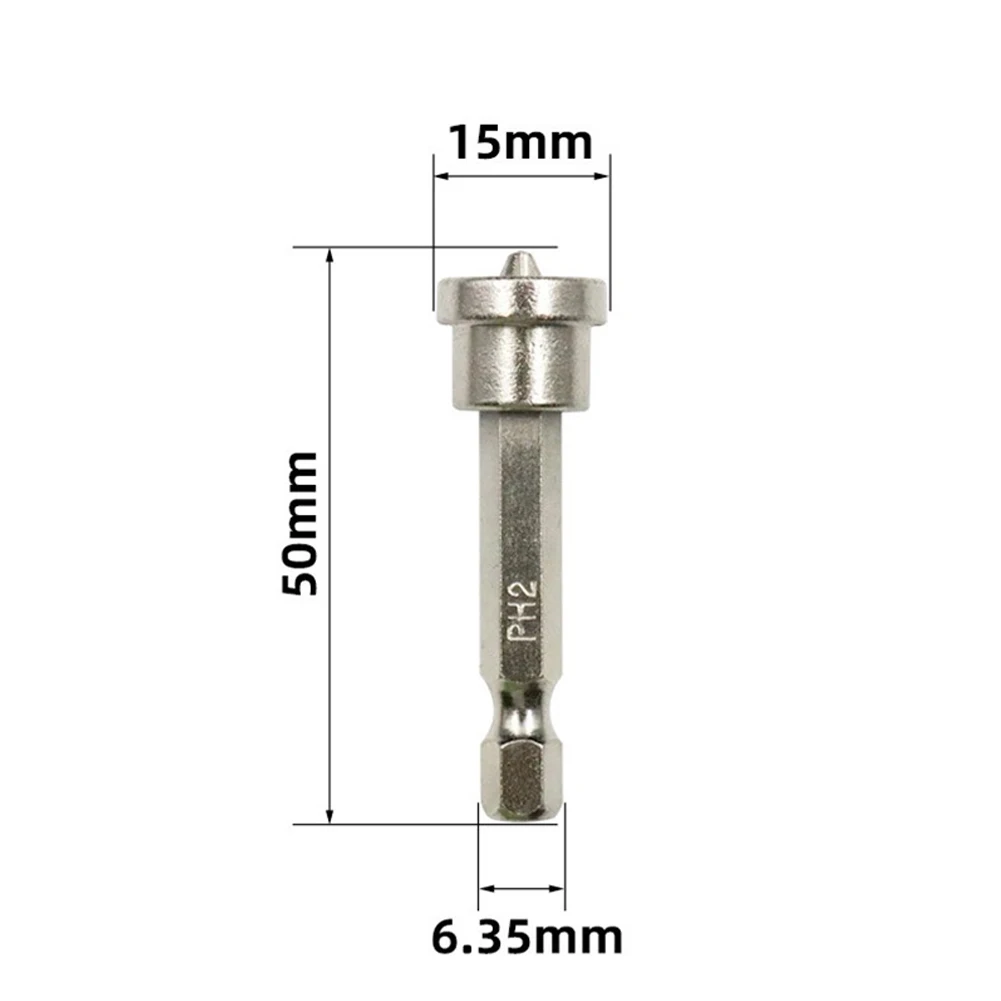 Cabeza de broca de destornillador de posicionamiento de 1/4 \