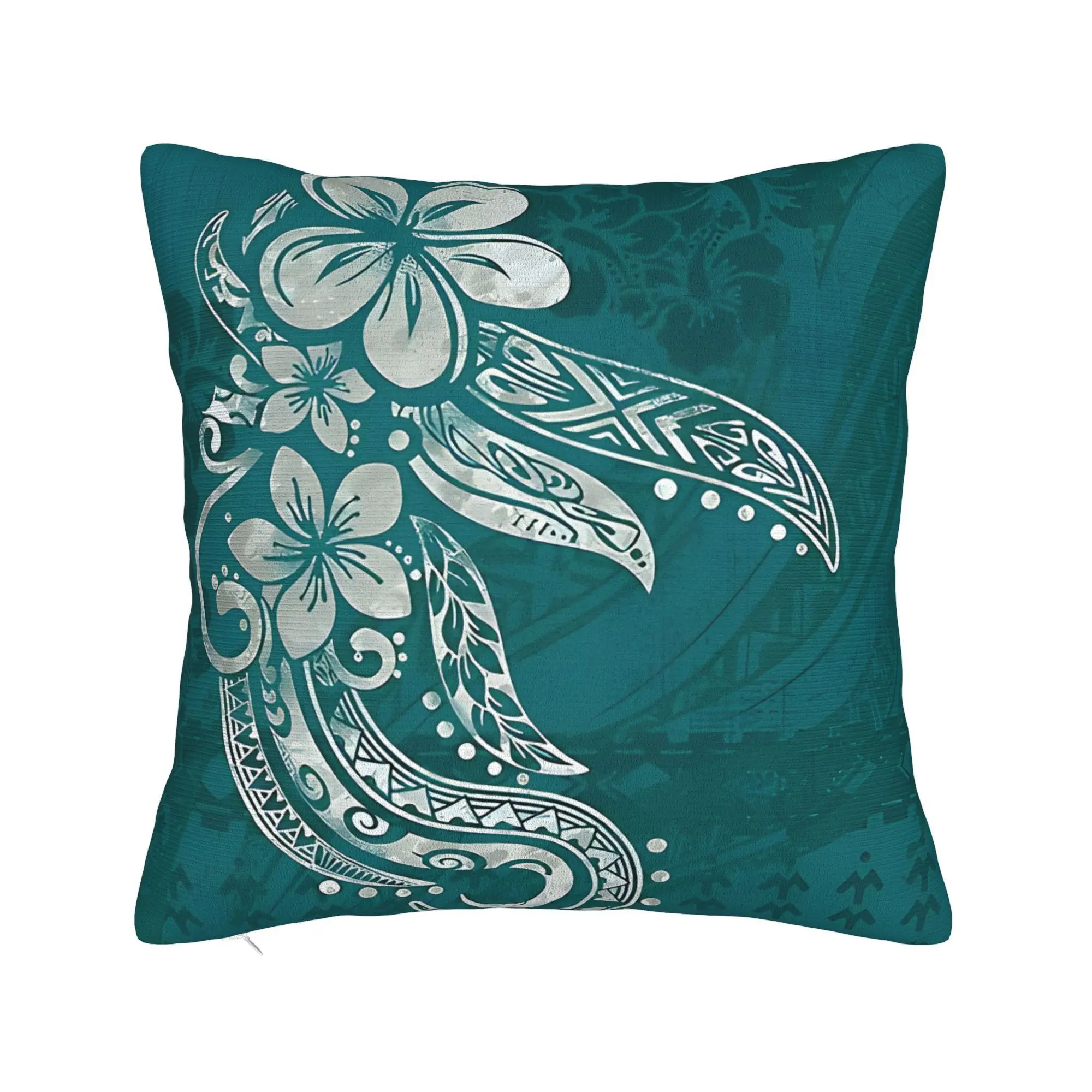 

A Hawaiian Malu pillowcase, suitable for sofa, living room and bedroom decoration (without filling material)