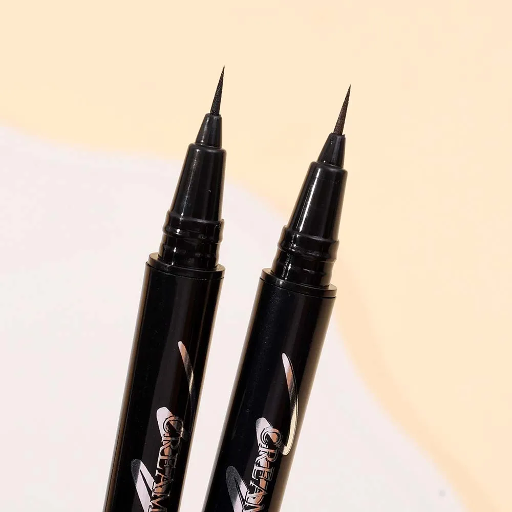 Waterproof Liquid Lower Eyelash Pen Ultra-fine Matte Black Brown Long Lasting Lying Silkworm Eyeliner Pencil Eyes Makeup Tools