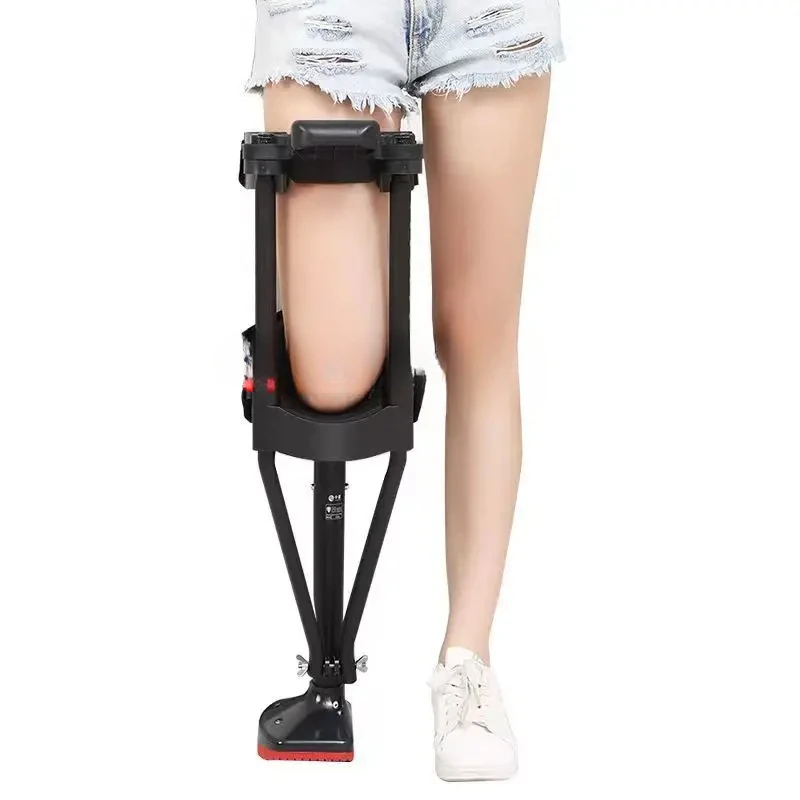 Aids Knee Walker Single-Leg Telescoping Assisted Walking Stick Hands Free Crutch Leg Support