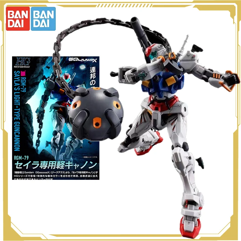 

Bandai Original GUNDAM Anime Figure HG 1/144 Ganon Special for Serra Mas GQ Action Figure Toys for Boys Girls Kids Gift