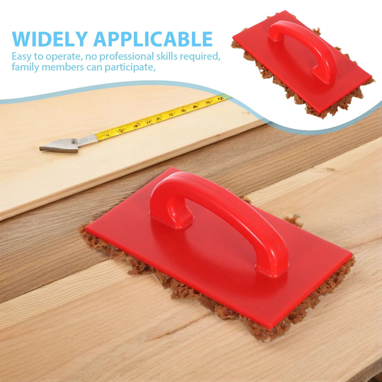 Detachable Texture Sponge Ergonomic Handle DIY Wall Patch Crack Cover Drywall Ceiling Repair Painting Sponge Texture Tool Home