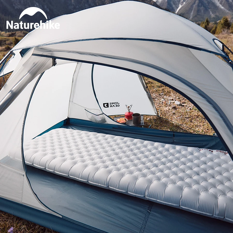

Naturehike Camping Sleeping Pad R-Value 8.8 Cushion Ultralight Mattress Outdoor Hiking Travel Beach Portable Sleeping Mat