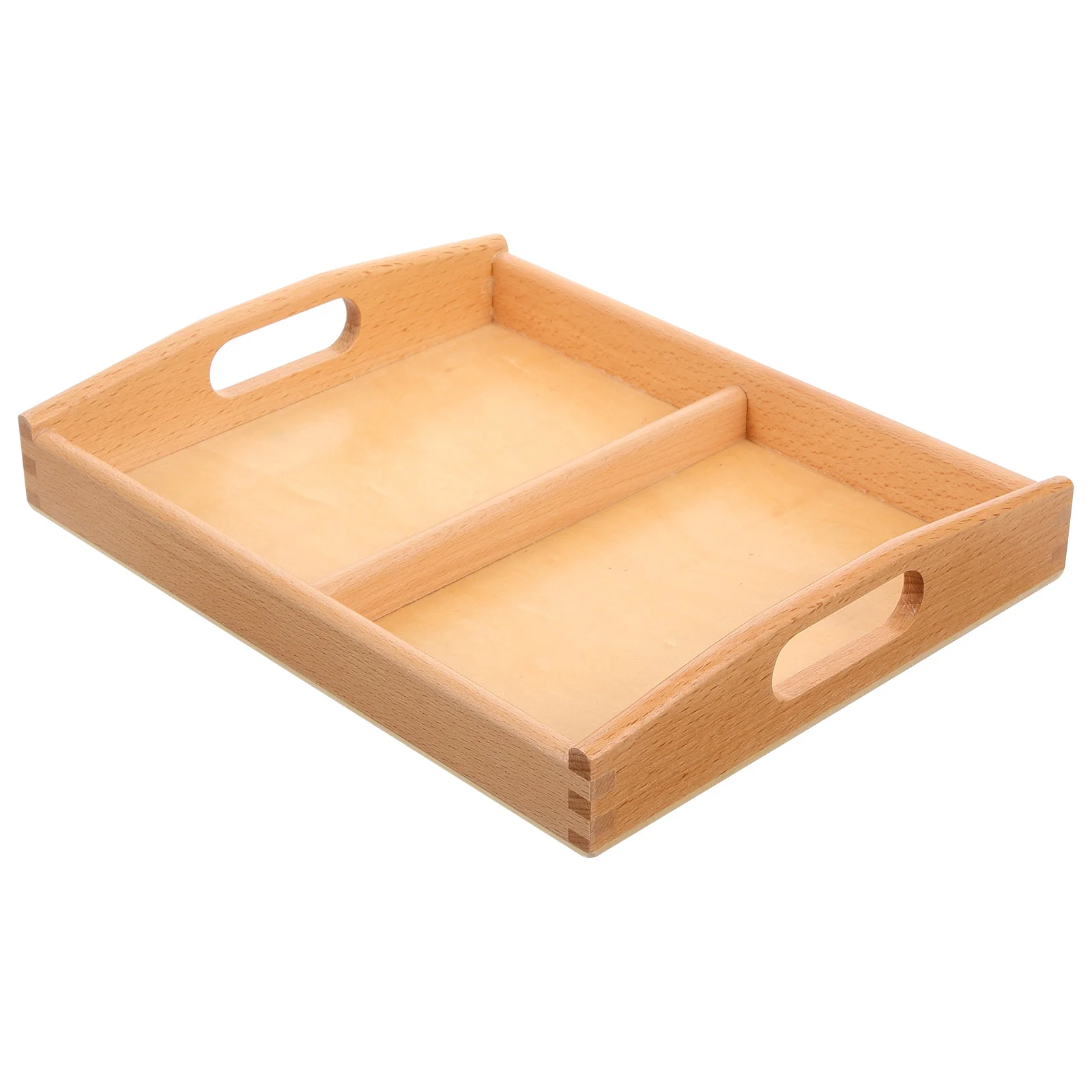 

Montessori Wooden Trays Puzzle Cube Blocks Storage Tray Wooden Education Toys Handles Montessori Activity Art Crafts Painting